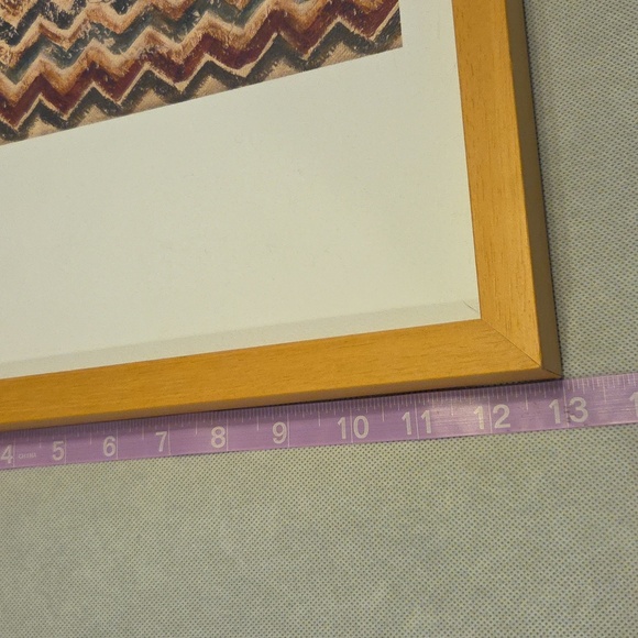 Giraffe Art Print in Wooden Frame - Picture 3 of 8